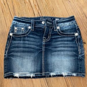 Miss me jean skirt